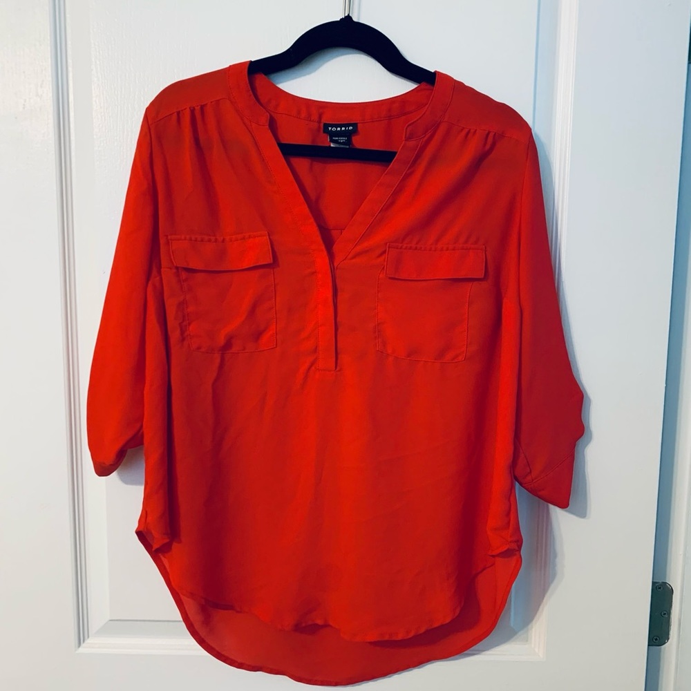 Closet Purge * Red Torrid 00 Top